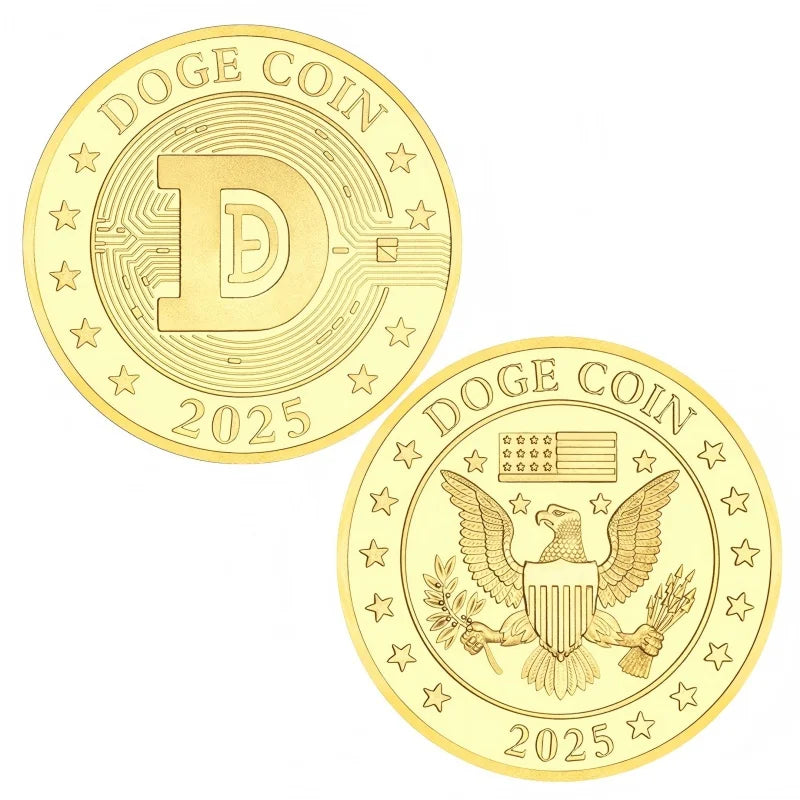 Doge Gold Plated Coin
